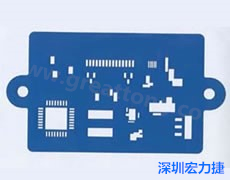 驗罩板主要用于PCBA生產過程檢驗，是有效的質量控制手段。