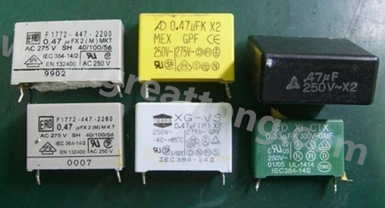 電源板PCBA加工-X電容(Cx，又稱為跨接線路濾波電容)