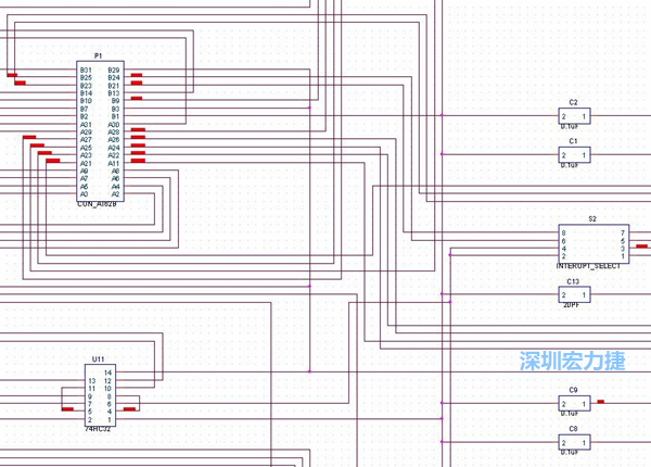 圖紙沒有層次的概念，不管電路有多復(fù)雜，只有一張平面圖。