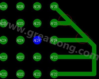 銳角走線正是化學(xué)物質(zhì)得以藏身的‘酸阱’。