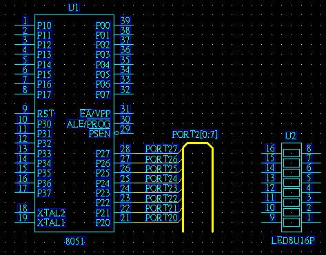 圖28 復(fù)制完成七條連接線(xiàn)