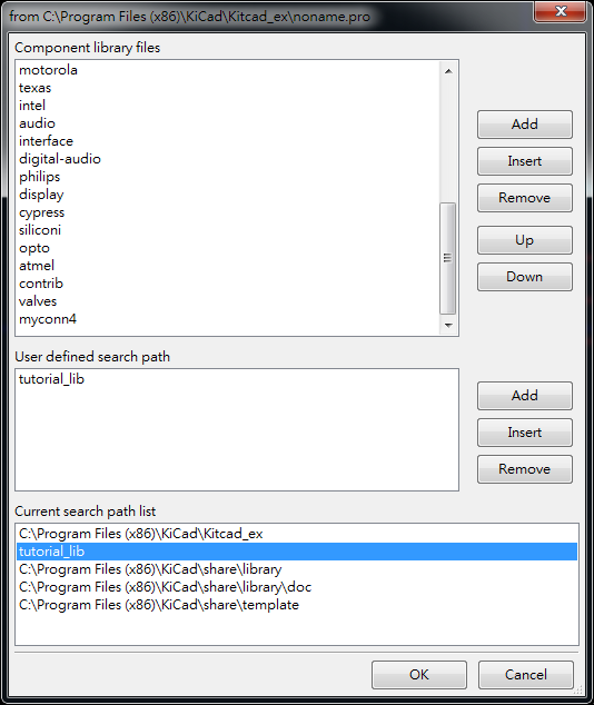 上下兩個(gè)視窗都Add 你的library ，在library browser 就可以找到你的library