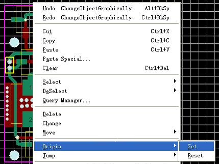 依次按“E、O、S”將原點(diǎn)設(shè)置到圖形的左下角